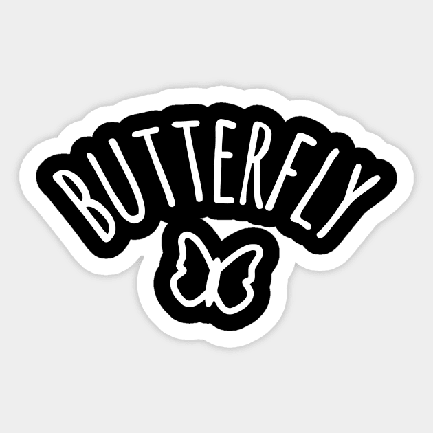 Butterfly Nickname Sticker by Ramateeshop